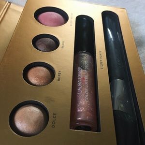 Laura Geller Guilded Palette + Lipgloss